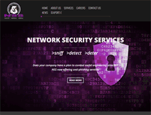 Tablet Screenshot of networksecurityservicesllc.com